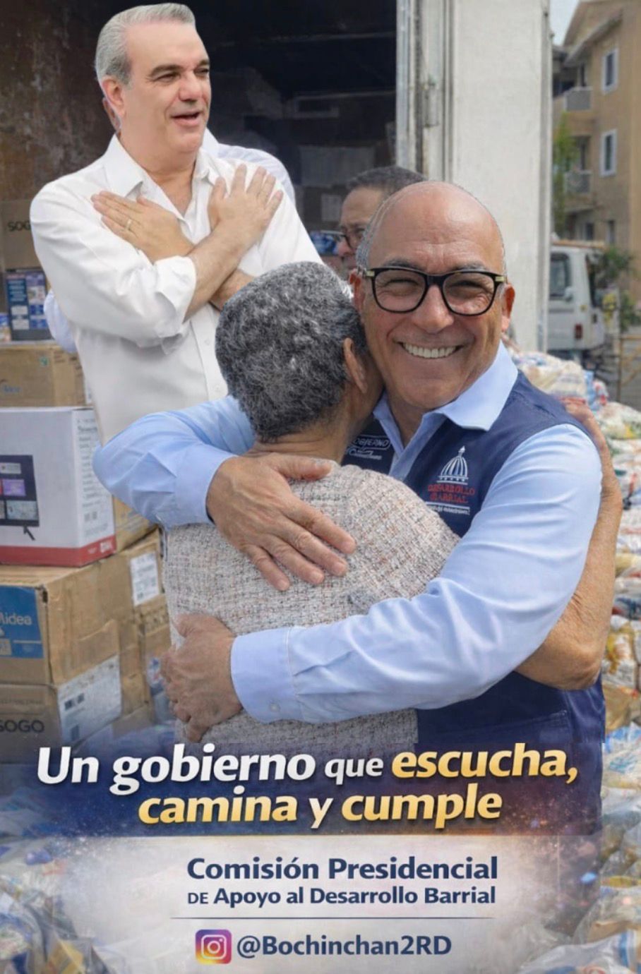 Un Gobierno que escucha, camina y cumple
