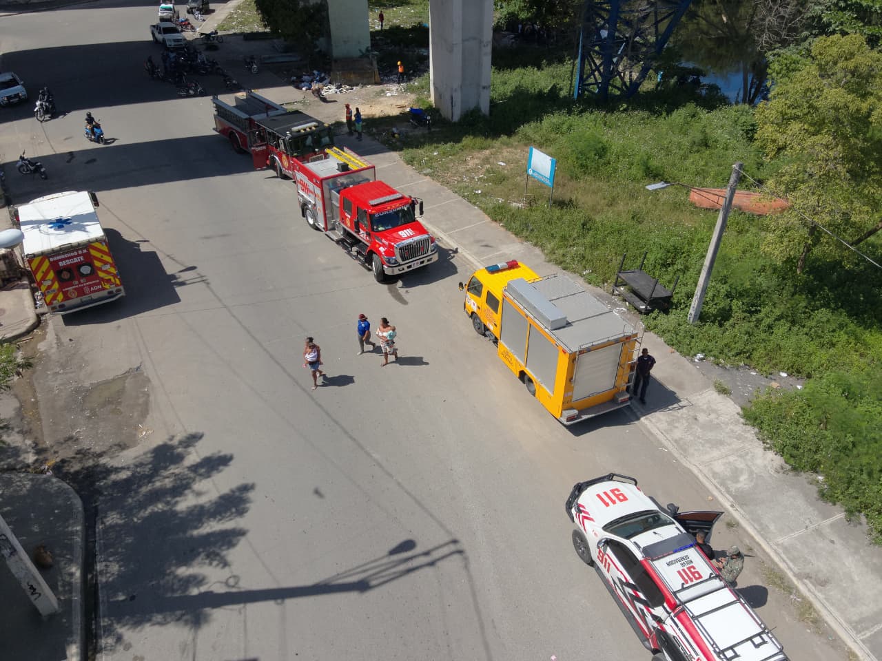 Sistema 911 coordina asistencia.