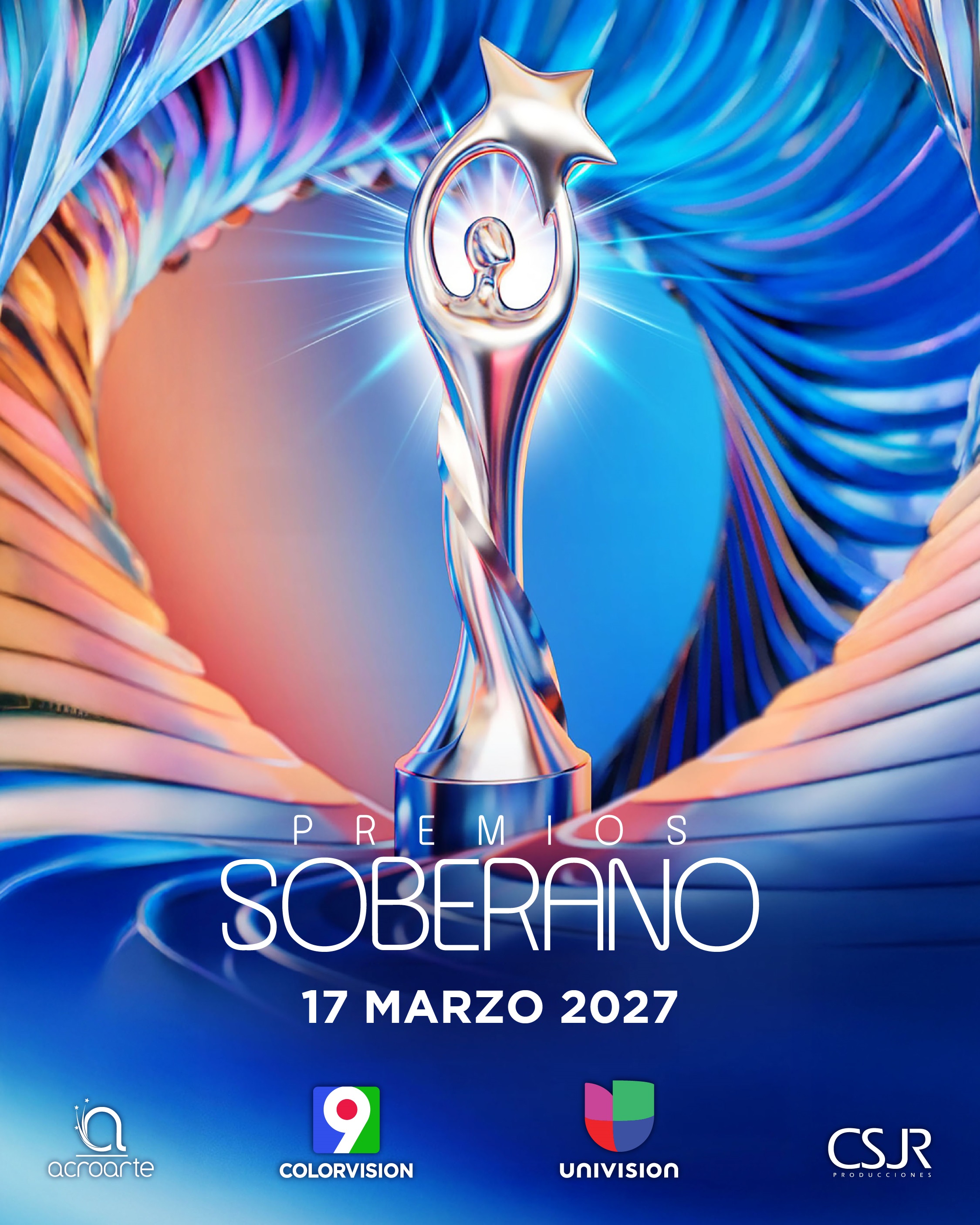 Premios Soberano celebrará su edición número 42 el 17 de marzo de 2027